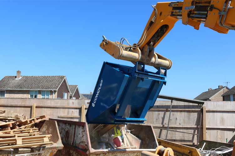 autolock self tipping skip