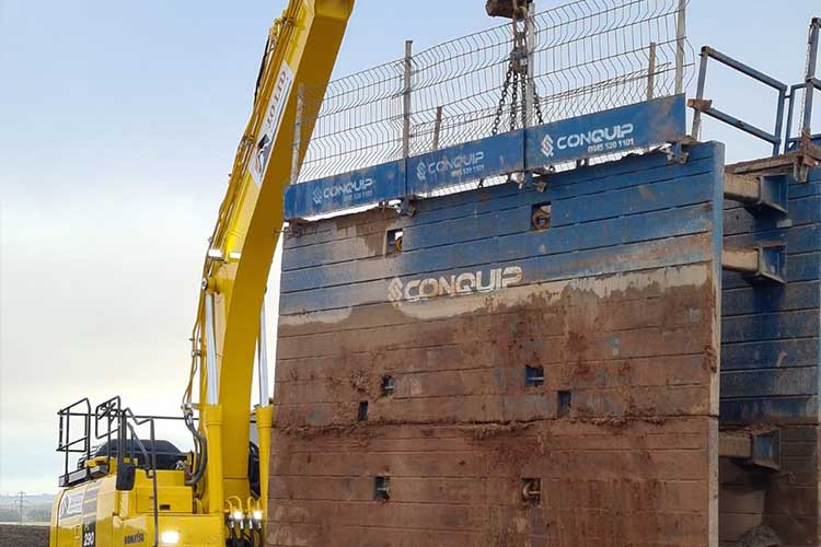 conquip drag box installation