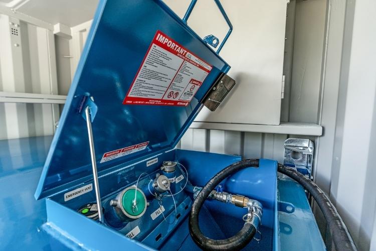 fuel storage high capacity fuel tank