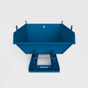 forklift tipping skip